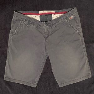 Hollister blue Bermuda shorts,size 1.